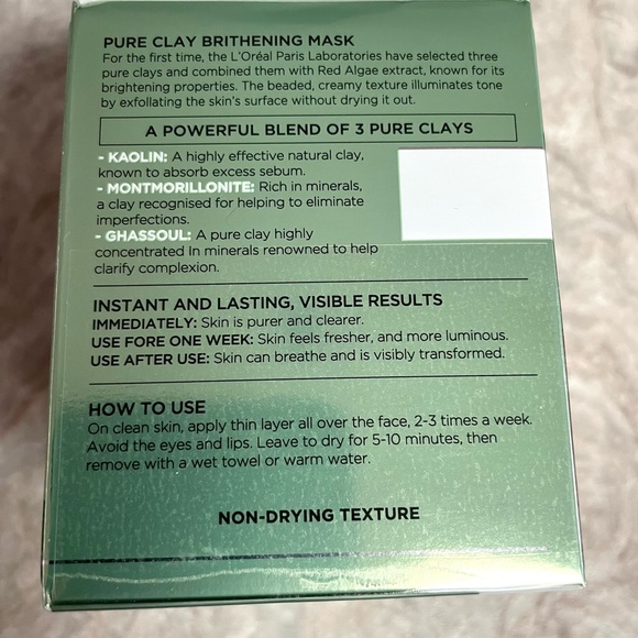 2/$20💕Pure Clay Mask L’Oréal 50ml - Picture 7 of 8